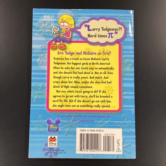 Lizzie McGuire #2: Totally Crushed! by Kiki Thorpe - Paperback Novel - Picture 2 of 6